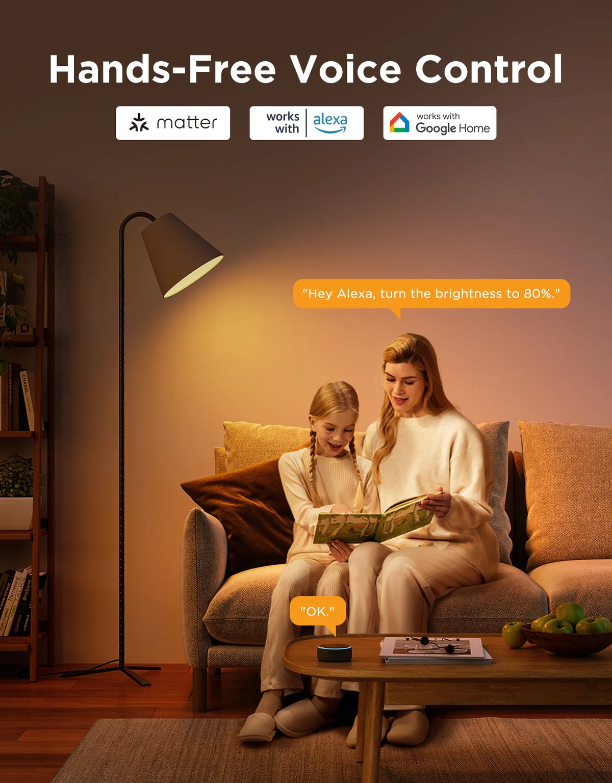 Govee BR30 Smart Colored Light Bulbs E26 850lm