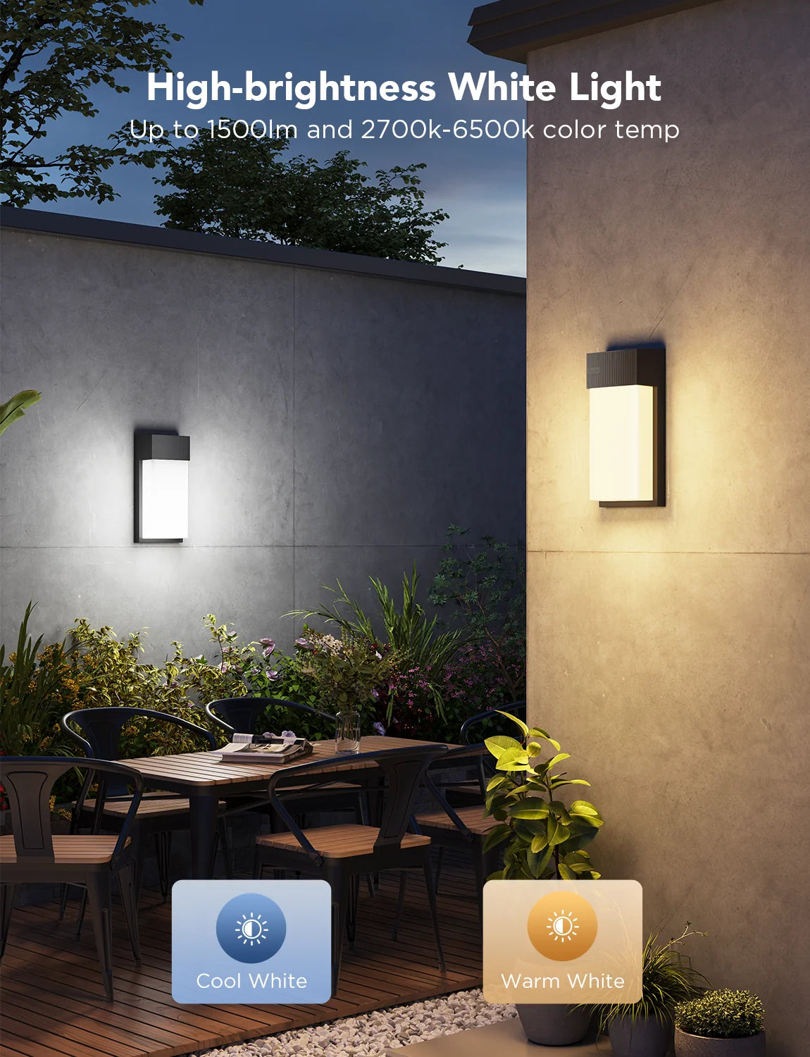 Refurbished Govee Outdoor Wall Light