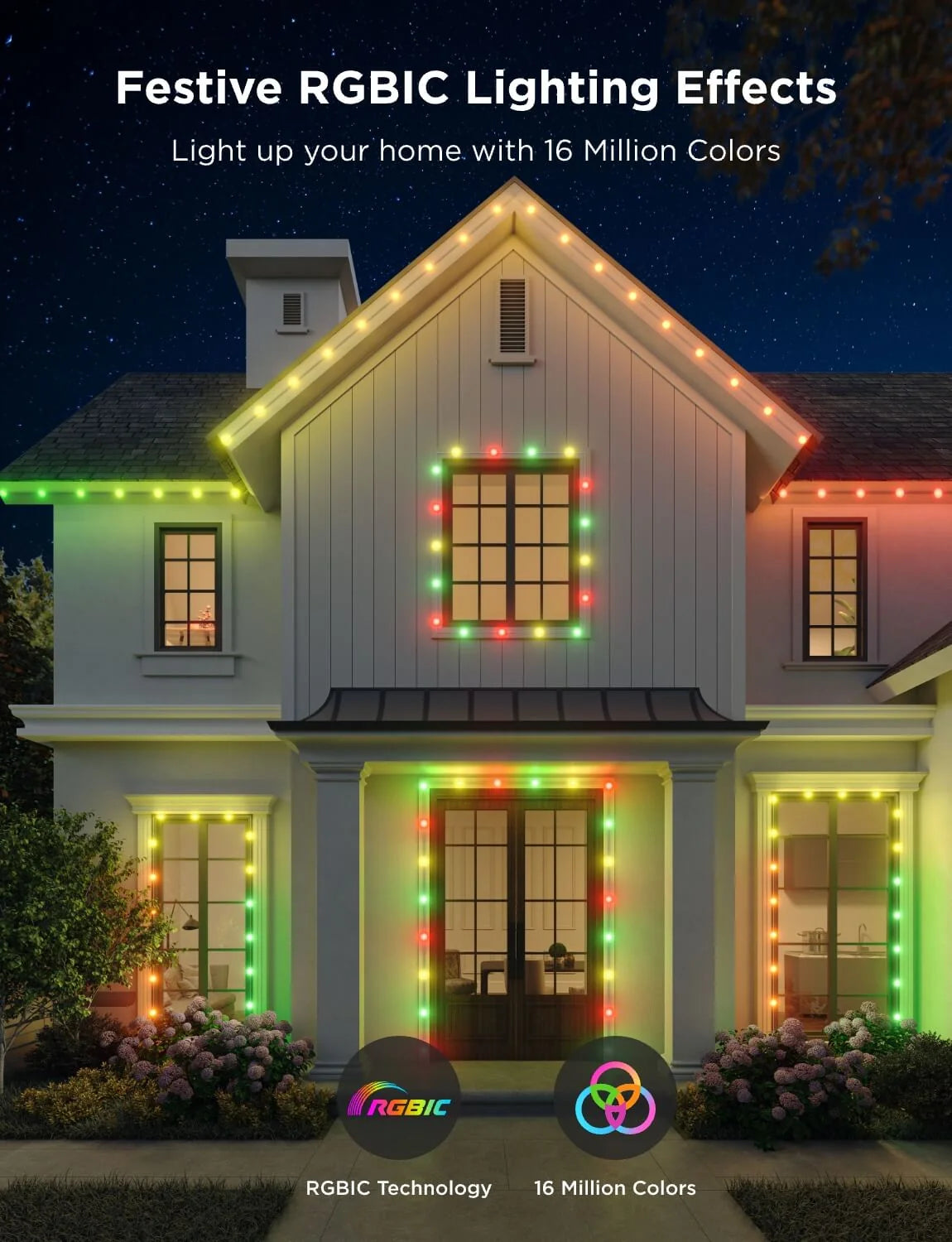 Refurbished Govee Outdoor Dot String Lights