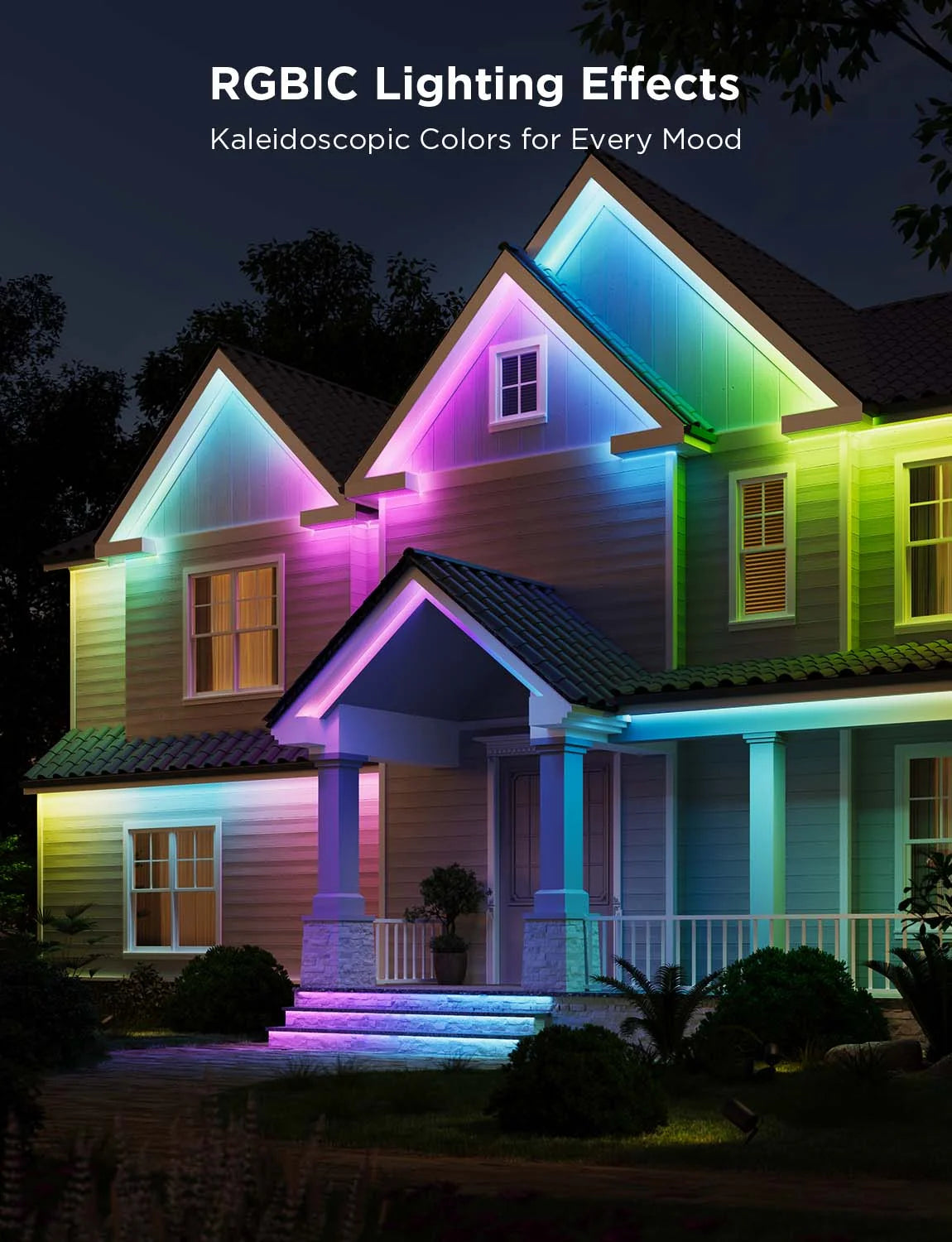 Refurbished Govee RGBICWW Outdoor LED Strip Lights