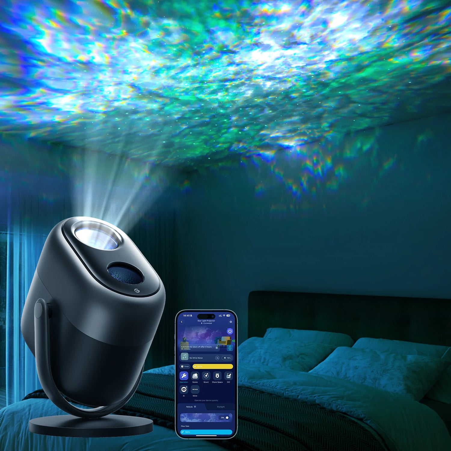 Refurbished Govee Star Light Projector with Nebula Effect