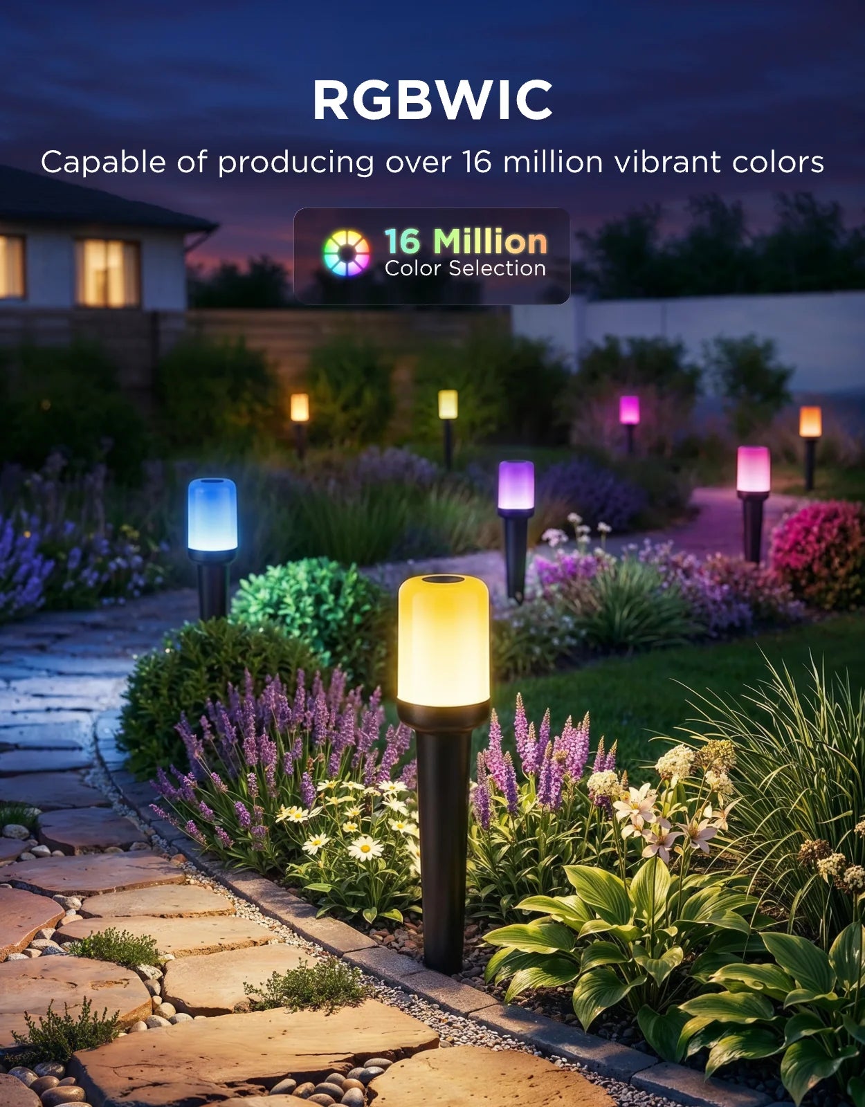 Govee Outdoor Cylinder Pathway Lights