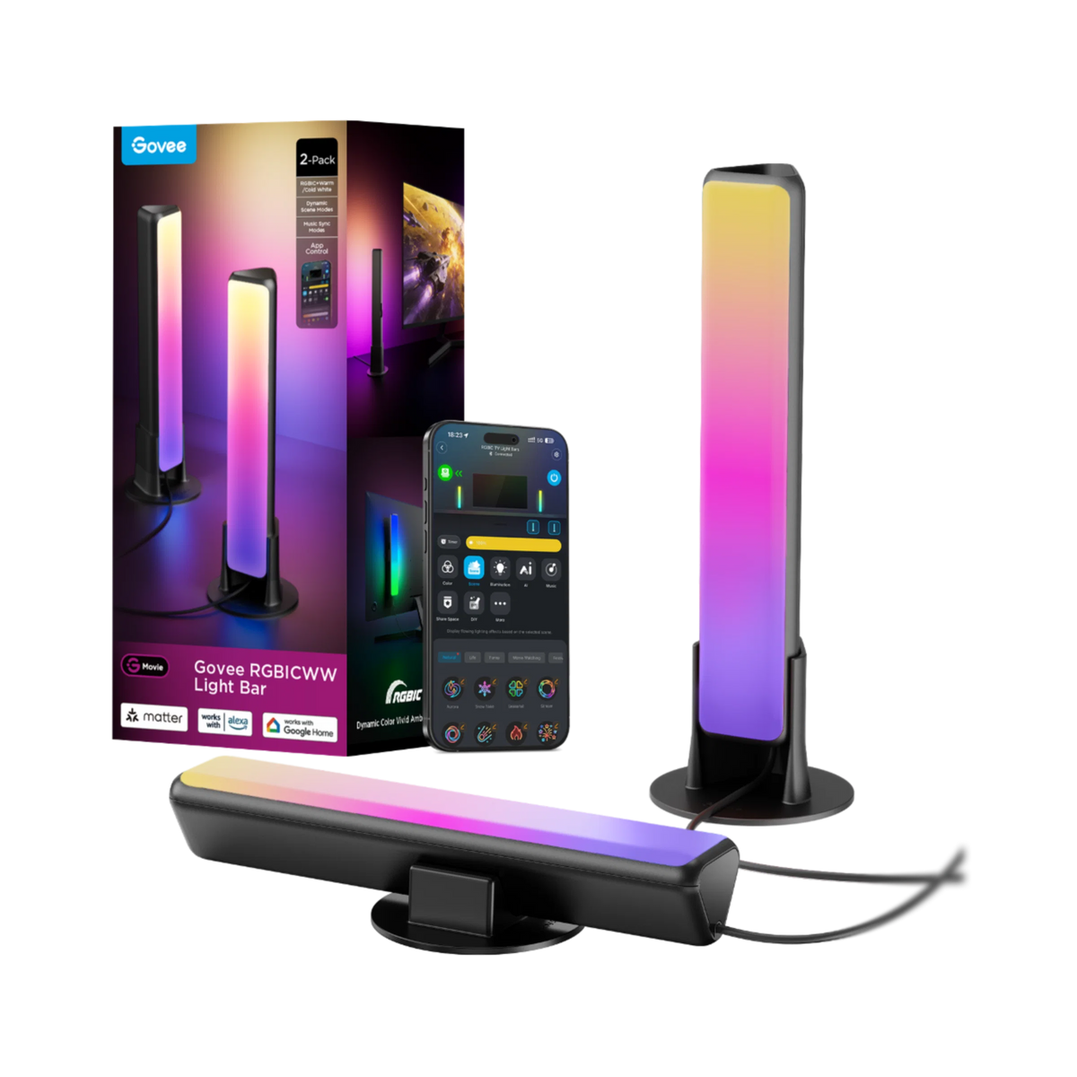 Govee RGBICWW Light Bar