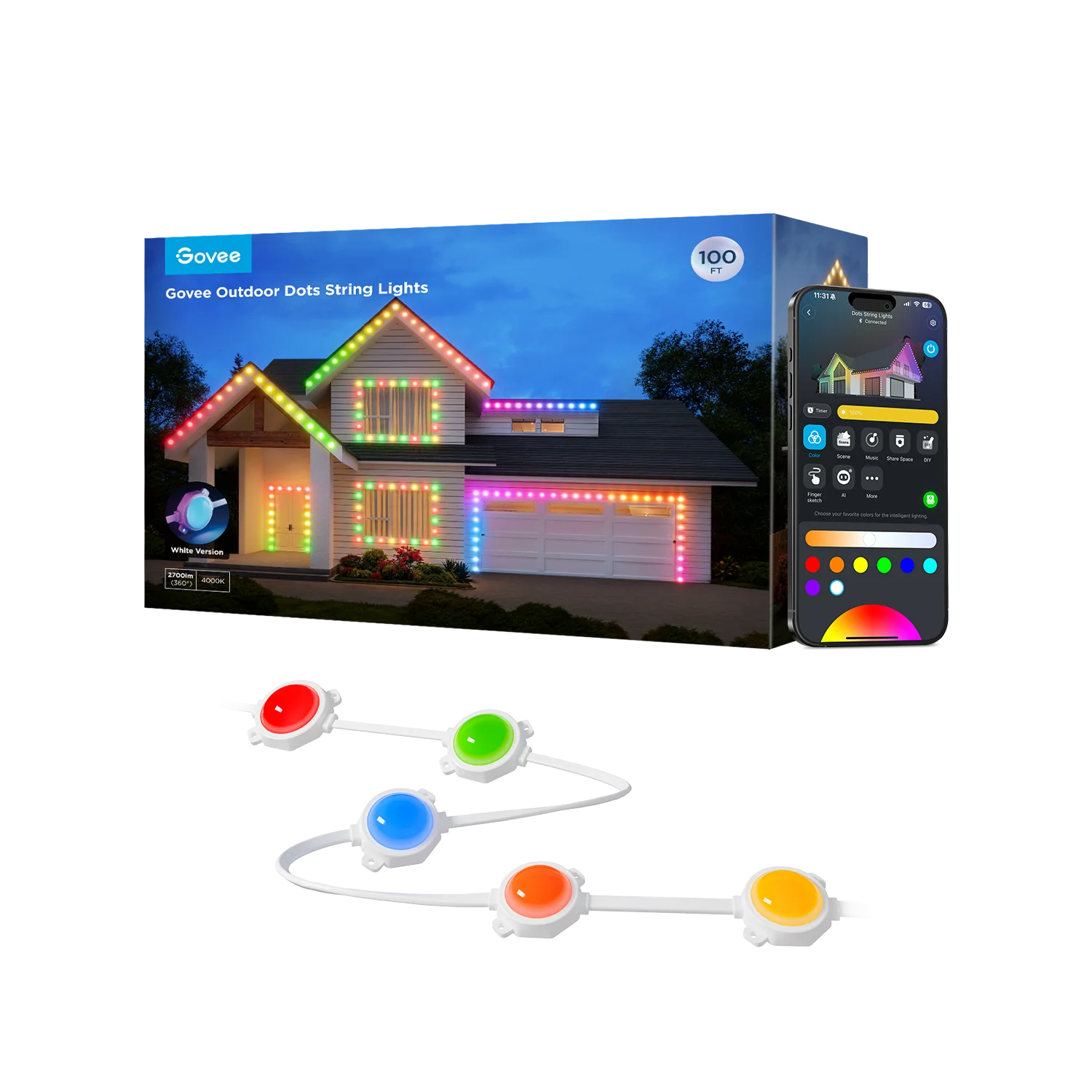 Govee Outdoor Dot String Lights
