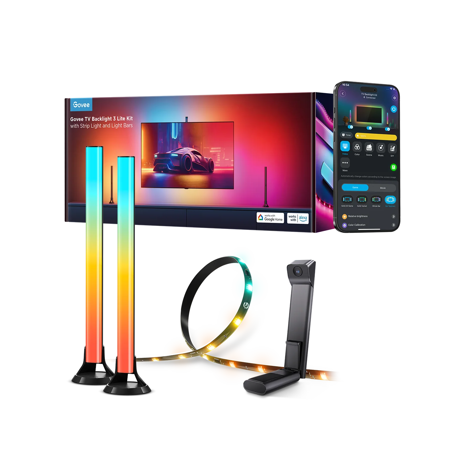 Govee TV Backlight 3 Lite Kit for 55-65 inches TVs