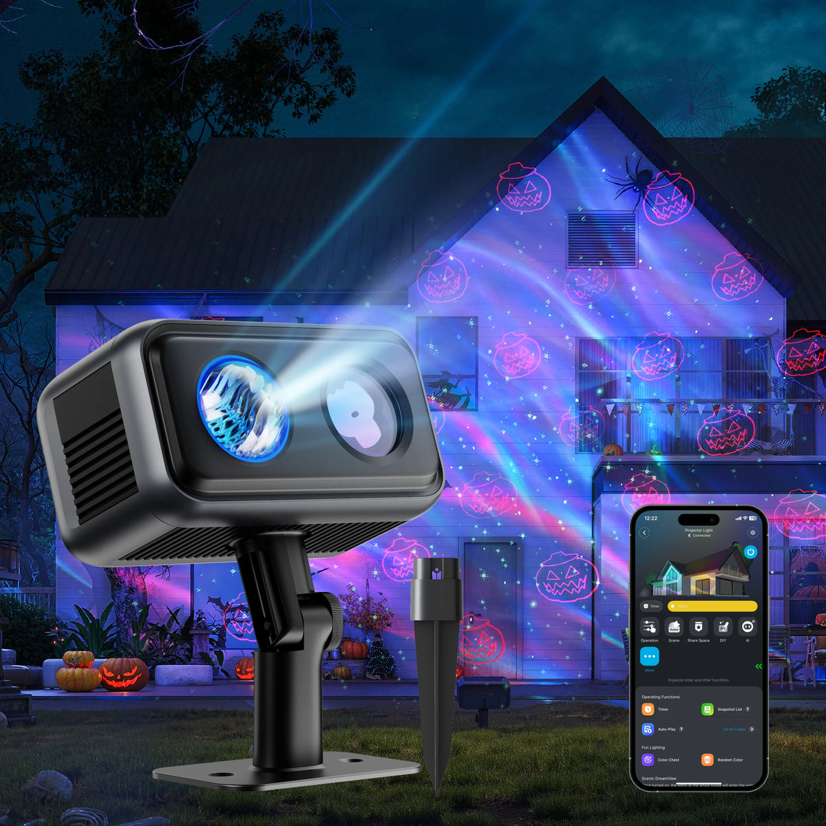 Refurbished Govee Outdoor Projector Light