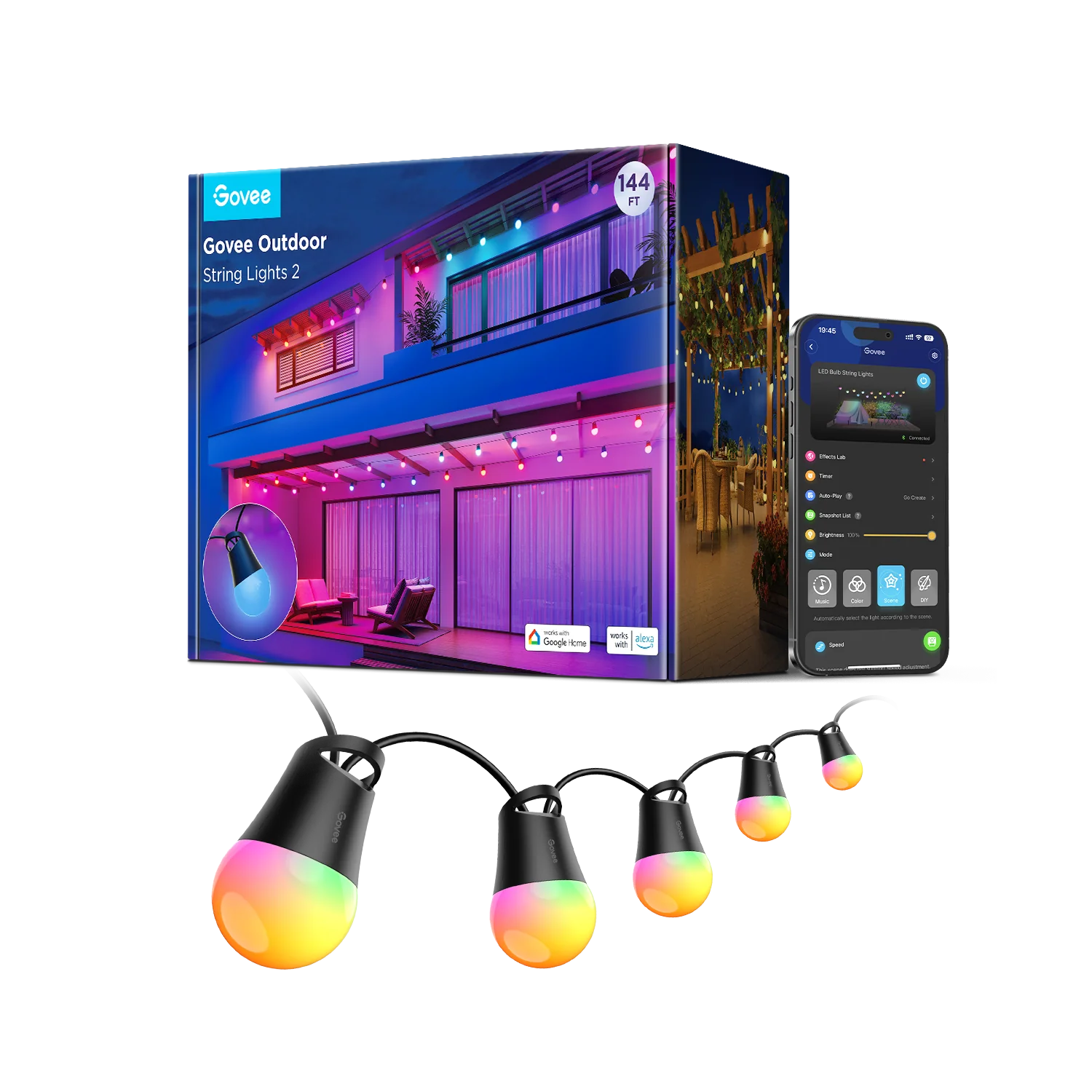 Govee Outdoor String Lights 2